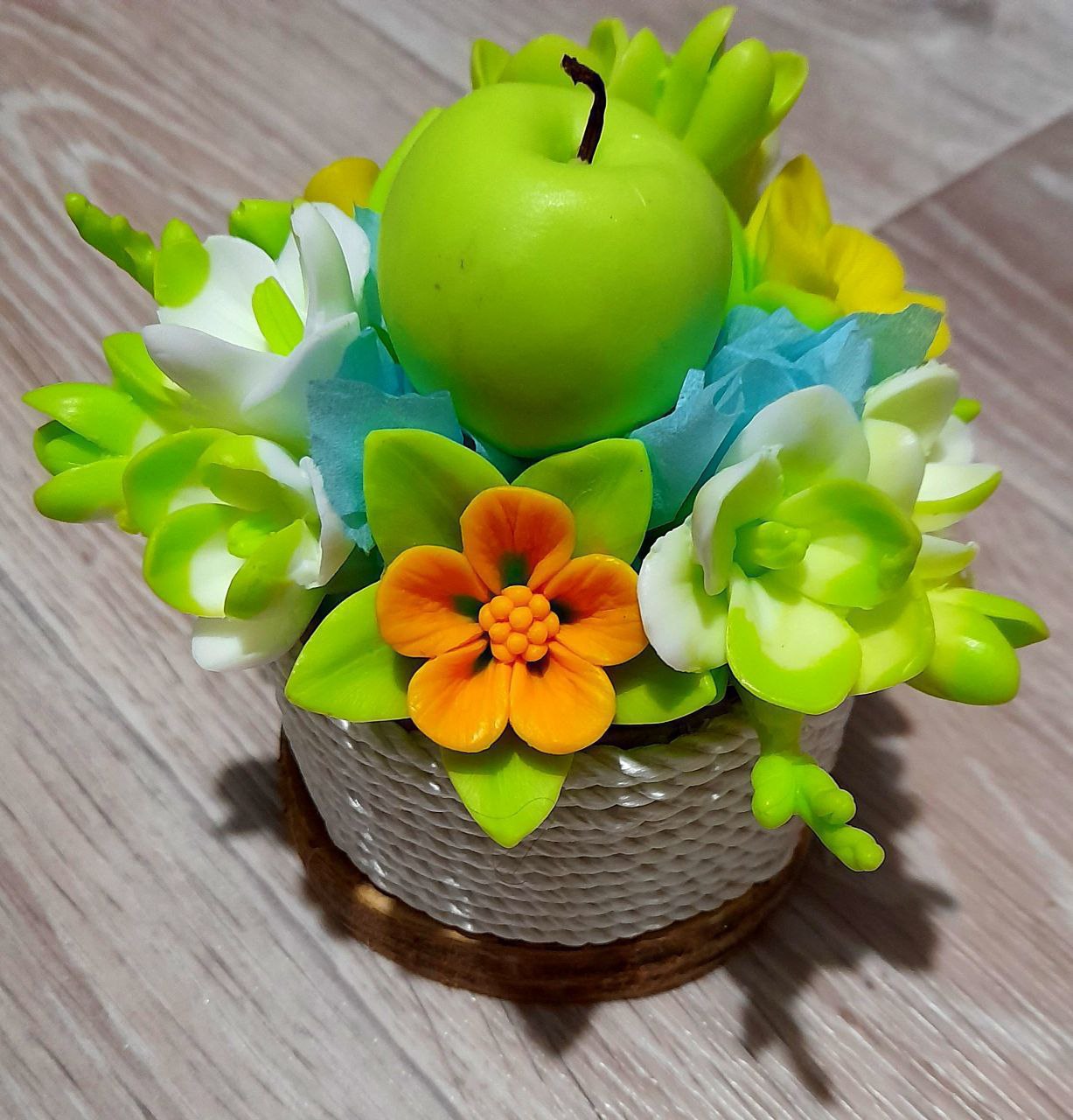 Букетики из ароматного мыла ручной работы